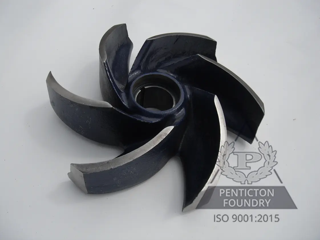 Chrome white iron impeller Chrome white iron impeller
